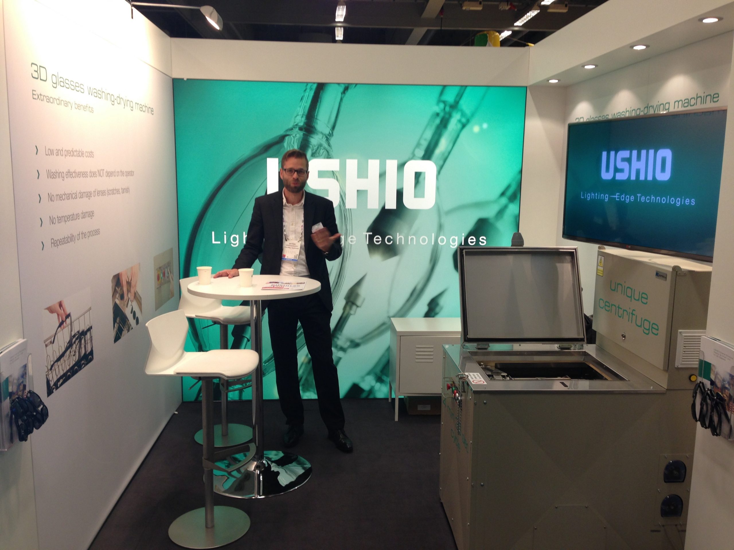 USHIO entering the attraction park business at EAS 2015 in Gothenburg