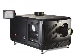 Barco DP2K-32B digital cinema projector used an Ushio DXL-70BA lamp to break the record for brightest digital cinema projector