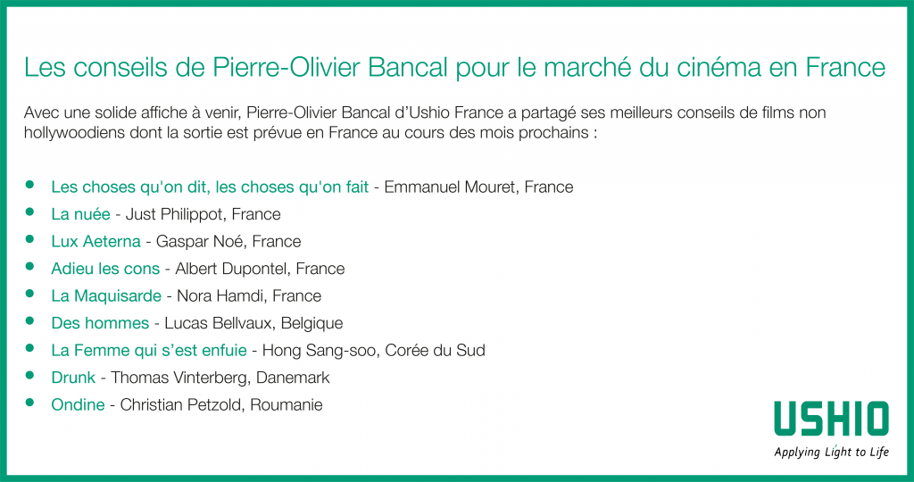 Les conseils de Pierre-Olivier Bancal pour le marché du cinéma en France