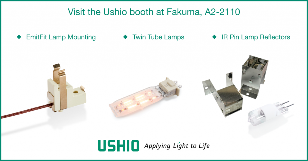 Visit Ushio at Fakuma 2021, booth A2-2110