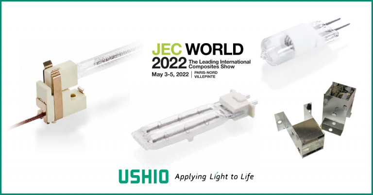 JEC 2022 : Ushio déploie ses processus IR améliorés pour les produits de l’industrie des matériaux composites